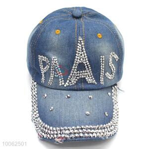 Wholesale fashion diamond-studded cowboy hat for outdoor recreational sports