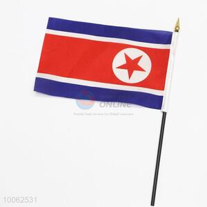 Dacron Flagge Nordkoreas National Flags Printing Hand Signal Flag