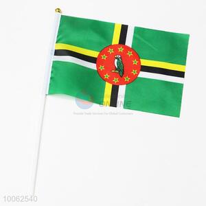 Dacron Dominica flag National Flags Printing Hand Signal Flag