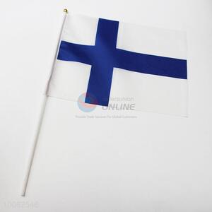 Dacron <em>Flag</em> of Finland National Flags Printing Hand Signal <em>Flag</em>