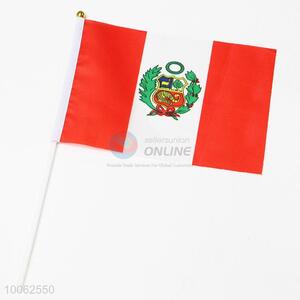 Dacron <em>Flag</em> of Peru National Flags Printing Hand Signal <em>Flag</em>