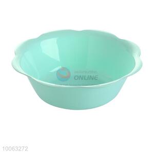 Wholesale plastic blue flower shaped bowl