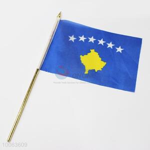 Kosovo Polyester Hand Signal Flag