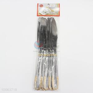 New stainless steel dinner knives