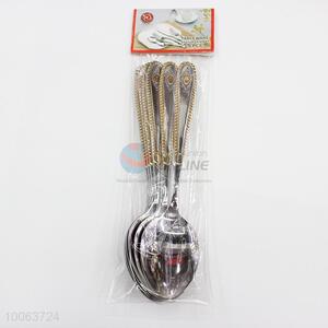 Wholesale silver 6 pieces spoons