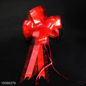 7cm red pull flower/ribbon pull bow for gift packing