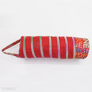 New Design 24*6cm Cylinder Shaped Pen Bag for Students