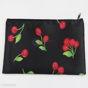 Wholesale 21*14cm Pen Bag with Cherries Pattern