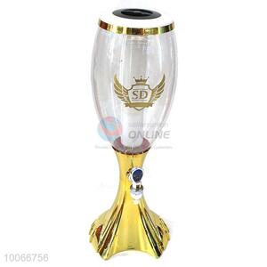 Novel wholesale drink tower beer tower beer <em>dispenser</em> wine pour with light