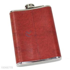 Wholesale 201 stainless steel red mini wine pot hip flasks