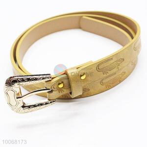 Delicate PU belt for women