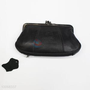 Fashion balck metal clip change purses