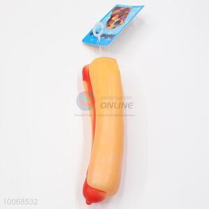 Wholesale Squeaky Hotdog Shaped Pet Toy for <em>Dog</em>