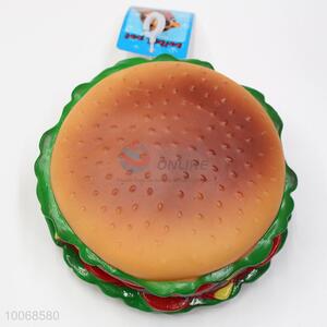 Super Quality Hamburger Shaped Squeaky Pet Toy for <em>Dog</em>