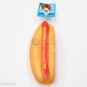 Hot Sale Squeaky Hotdog Shaped Pet Toy for <em>Dog</em>