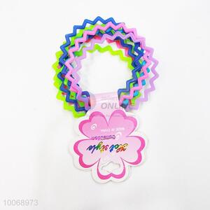 Wave Shaped  Multicolor Silicone <em>Bracelet</em>