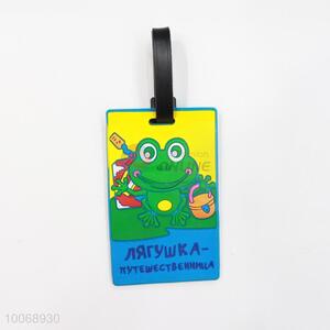 Cartoon Flexible Glue Airline Luggage Tag