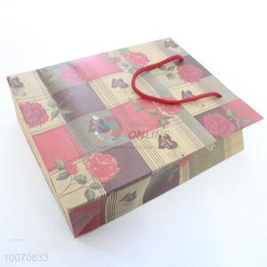 Custom brown paper gift bag