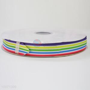 Colorful stripe grosgrain <em>ribbon</em>/gift wrapping <em>ribbon</em>
