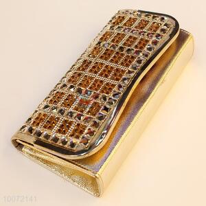 Wholesale gold evening clutch bag lady party bag