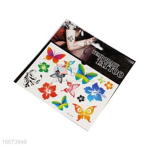 Colorful Butterfly Temporary Tattoo Stickers