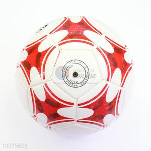 Printed PU Machine Stitched Soccer Ball / Football