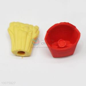 Promotional stationary chips model eraser