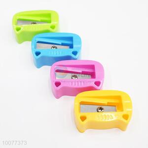 Cute Cat Head Plastic Pencil Sharpener