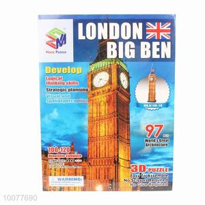 London Big Ben Famous Building Model DIY 3D <em>Puzzle</em>