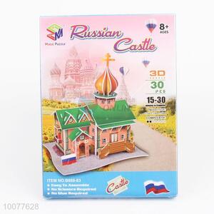 Educational Game Toy Russian Castle <em>Puzzle</em> for Kids