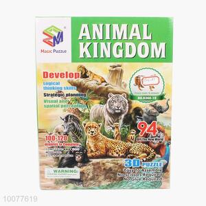 Cool design animal kingdom 3D educational kids <em>puzzle</em>
