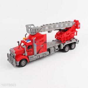 Mini kids toy red remote control fire truck