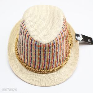 Fashion summer beach sun womens paper straw hat