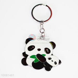 Two Pandas Zine Alloy Metal Key Chain/Key Ring