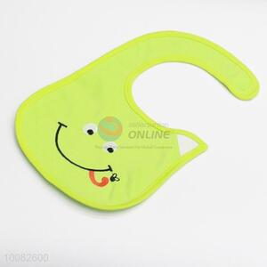 Smiling face embroidery baby saliva towel
