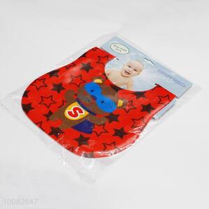 Super bear pattern bibs for babies