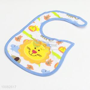 Lion embroidery baby saliva towel