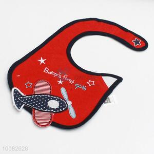 Small plane embroidery baby saliva towel