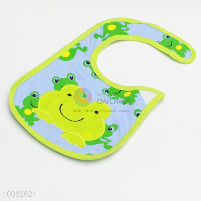Download Cute frog embroidery baby saliva towel - Sellersunion Online