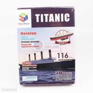 116PCS Great Titanic Model 3D Puzzle/Puzzle Game/Puzzle Toy