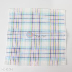 Hot sale fashion grid cotton towel