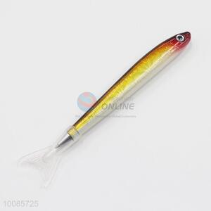 Latest Design 15*3cm Fish Shaped Ball-point Pen Stationery for Students