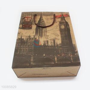 London Style Kraft Paper Handbag/Gift Bag