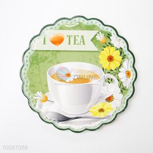 Afternoon Tea Flower Shaped Ceramic Placemat/<em>Tablemat</em>