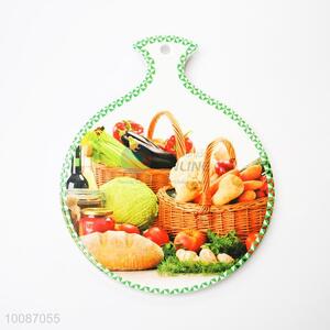 Fruit Pattern Balloon Shaped Ceramic Placemat/<em>Tablemat</em>