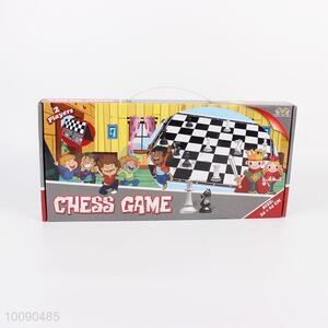 Portable Folding Plastic International Chess Game Set for 2 Players