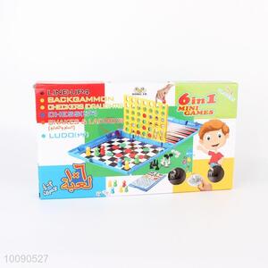 6 In 1 Chess Ludo Game / Snakes & Ladders Game