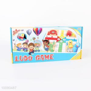 High quality colored game dice ludo game chess toy for 2-4 players
