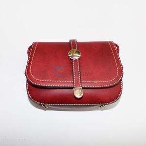 Hot sale low price women pu handbag/messenger bag