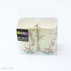 New Cute 24Pcs Greaseproof Round Paper Cake Cup